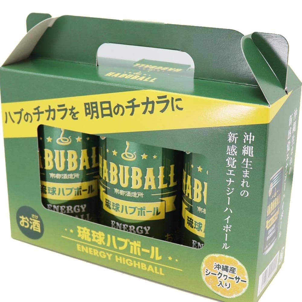 ハイボール君 Amazon.co.jp: 南都酒造所 琉球ハブボール 新感覚エナジーハイ